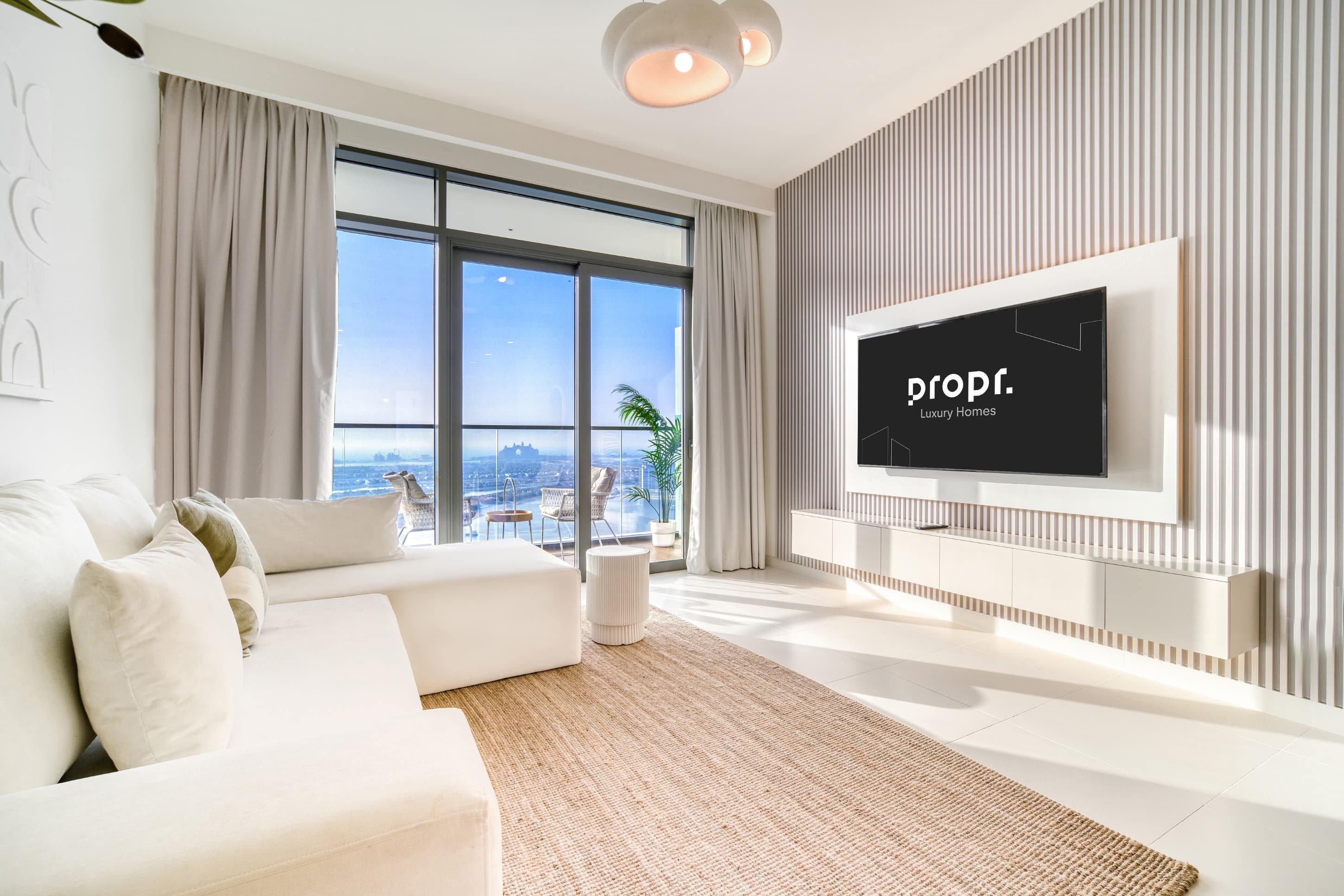 Beachfront 1BR | Marina Vista | Sea View + Balcony